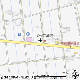 愛知県西尾市平坂町上縄105周辺の地図
