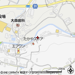 岡山県加賀郡吉備中央町竹荘717周辺の地図