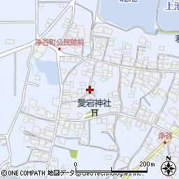 兵庫県小野市浄谷町1686周辺の地図