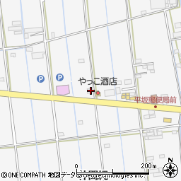 愛知県西尾市平坂町上縄106周辺の地図