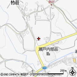 岡山県加賀郡吉備中央町竹荘993周辺の地図