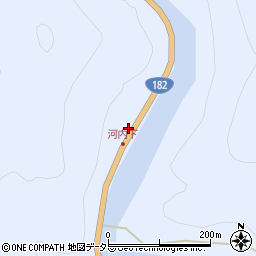 広島県庄原市東城町久代1113周辺の地図