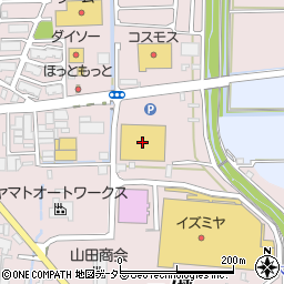 ケーヨーデイツー八幡店周辺の地図