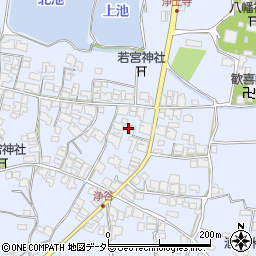 兵庫県小野市浄谷町1636-1周辺の地図