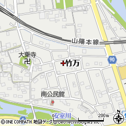 兵庫県赤穂郡上郡町竹万2055周辺の地図