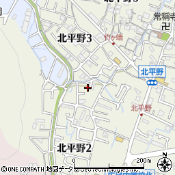 兵庫県姫路市北平野2丁目12-35周辺の地図