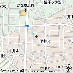 リビングタウン平井Ｂ周辺の地図