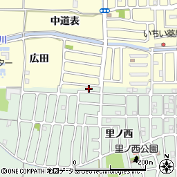 京都府城陽市久世里ノ西204-8周辺の地図