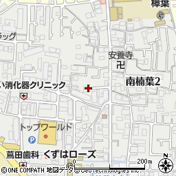 大阪府枚方市南楠葉周辺の地図