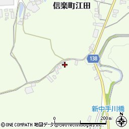 滋賀県甲賀市信楽町江田115-2周辺の地図