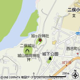 旭ケ丘神社周辺の地図
