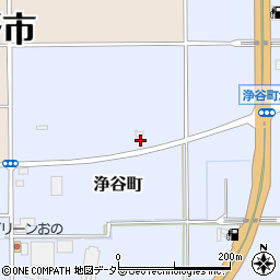 兵庫県小野市浄谷町2666-2周辺の地図