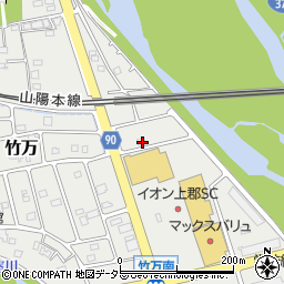 兵庫県赤穂郡上郡町竹万2392周辺の地図