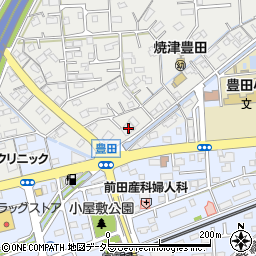 大井川農業協同組合豊田支店周辺の地図