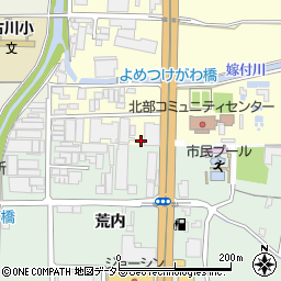 京都府城陽市平川広田80周辺の地図