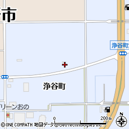 兵庫県小野市浄谷町2666周辺の地図