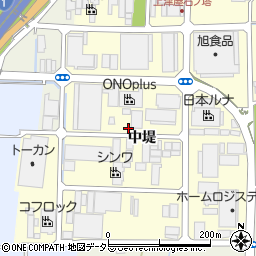 京都府八幡市上津屋中堤122周辺の地図