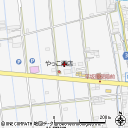 愛知県西尾市平坂町上縄83周辺の地図
