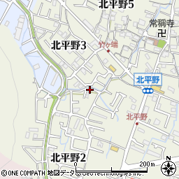 兵庫県姫路市北平野2丁目12-40周辺の地図
