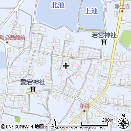 兵庫県小野市浄谷町1662-1周辺の地図