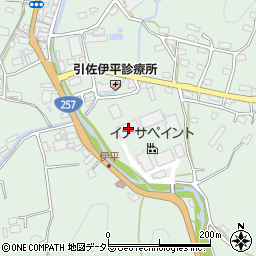 静岡県浜松市浜名区引佐町伊平540周辺の地図