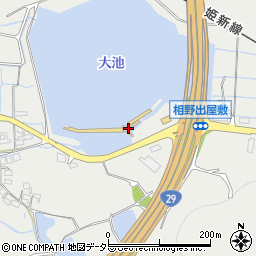 兵庫県姫路市相野593-2周辺の地図