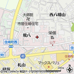 エサキ建設株式会社　住崎事務所周辺の地図