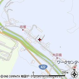 滋賀県甲賀市信楽町神山518-1周辺の地図