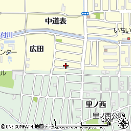 京都府城陽市平川広田22周辺の地図