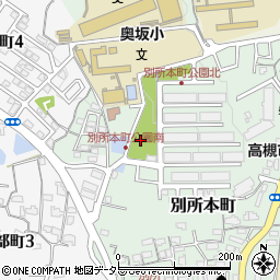 大阪府高槻市別所本町16周辺の地図