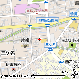 静岡県焼津市三ケ名1131周辺の地図