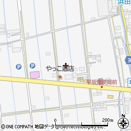 愛知県西尾市平坂町上縄周辺の地図