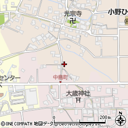 兵庫県小野市広渡町11周辺の地図