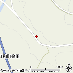 広島県庄原市口和町金田495周辺の地図