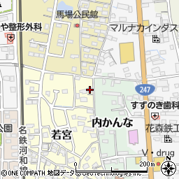 愛知県知多郡武豊町若宮98周辺の地図