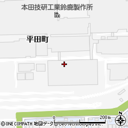 三重県鈴鹿市平田町周辺の地図