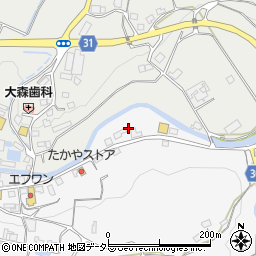 岡山県加賀郡吉備中央町竹荘713周辺の地図
