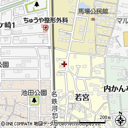 愛知県知多郡武豊町若宮81周辺の地図