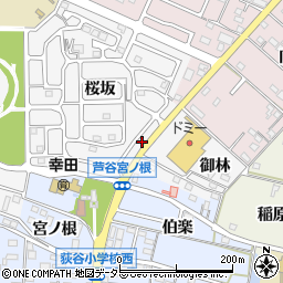 愛知県額田郡幸田町菱池桜坂25周辺の地図