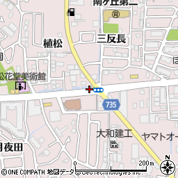 久保田周辺の地図