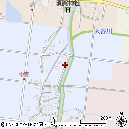 兵庫県赤穂郡上郡町中野111周辺の地図