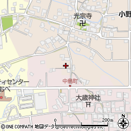 兵庫県小野市広渡町20周辺の地図