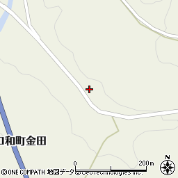 広島県庄原市口和町金田270周辺の地図