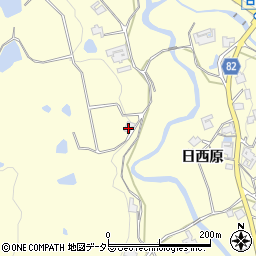 兵庫県神戸市北区大沢町日西原1885周辺の地図