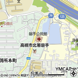 大阪府高槻市安満北の町18-1周辺の地図