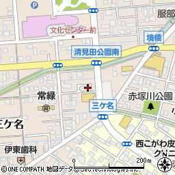 静岡県焼津市三ケ名1125周辺の地図