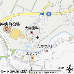 岡山県加賀郡吉備中央町豊野92-4周辺の地図