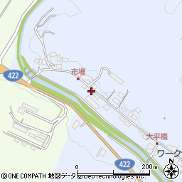 滋賀県甲賀市信楽町神山557周辺の地図