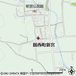 兵庫県たつの市揖西町新宮862周辺の地図