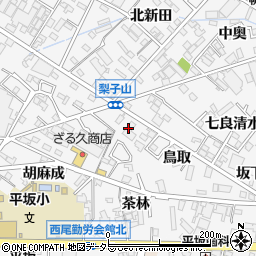 内田合成周辺の地図